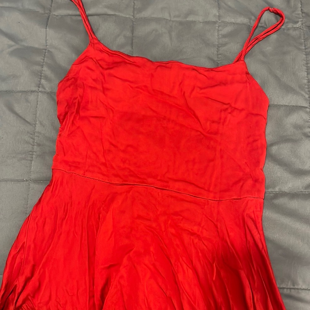 Urban Outfitters Red Backless dress